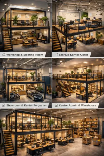 Mezzanine Ruang Kantor di Sumedang Selatan
